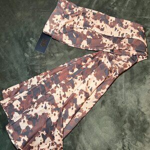 Brown Cowprint Bell Bottoms